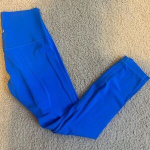 Size 6 electric blue Lululemon align leggings